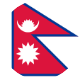 Icono de la bandera de Nepal