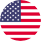 icono de la bandera estadounidense