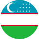 Icono de la bandera de Uzbekistán